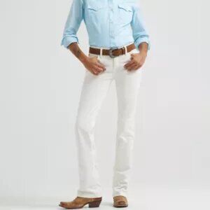 WOMEN'S WRANGLER® ULTIMATE RIDING JEAN Q-BABY MID-RISE BOOTCUT